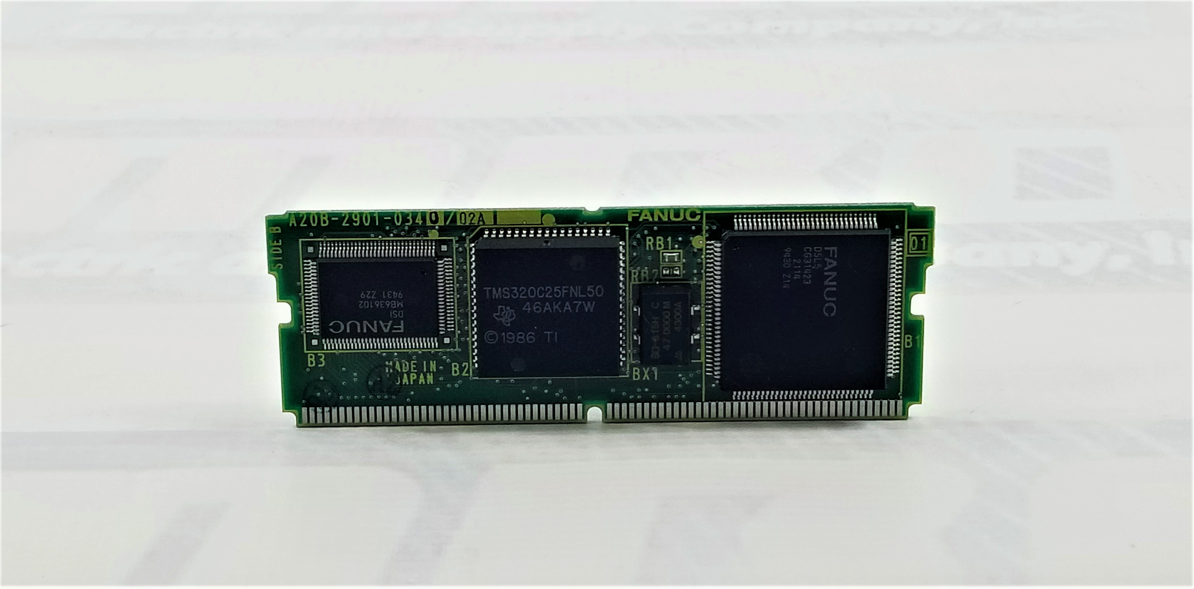 Fanuc A20B-2901-0340 SERVO COMMAND BOARD