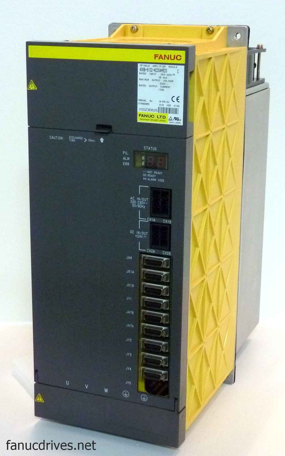 Fanuc A06B-6102-H230#H520 Spindle Drive